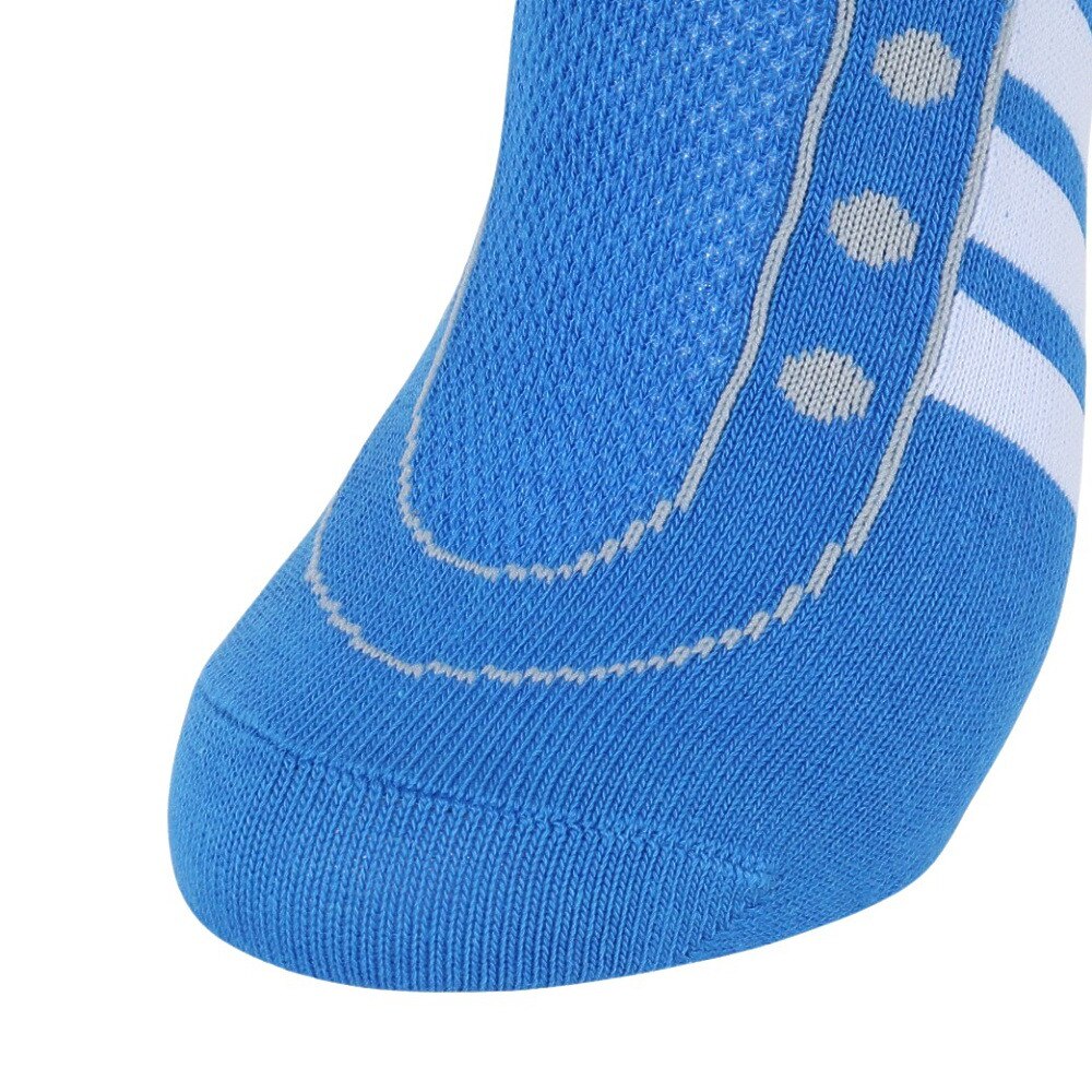 アディダス（adidas）（レディース）ソックス 靴下 1P SNEAKERSOCKSBLUE ODV66-KK8014