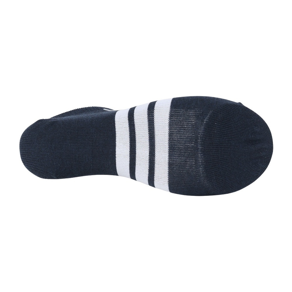 アディダス（adidas）（レディース）ソックス 靴下 1P SNEAKERSOCKSBLACK 紺 Sサイズ ODV67-KK8015  カジュアル ファッション