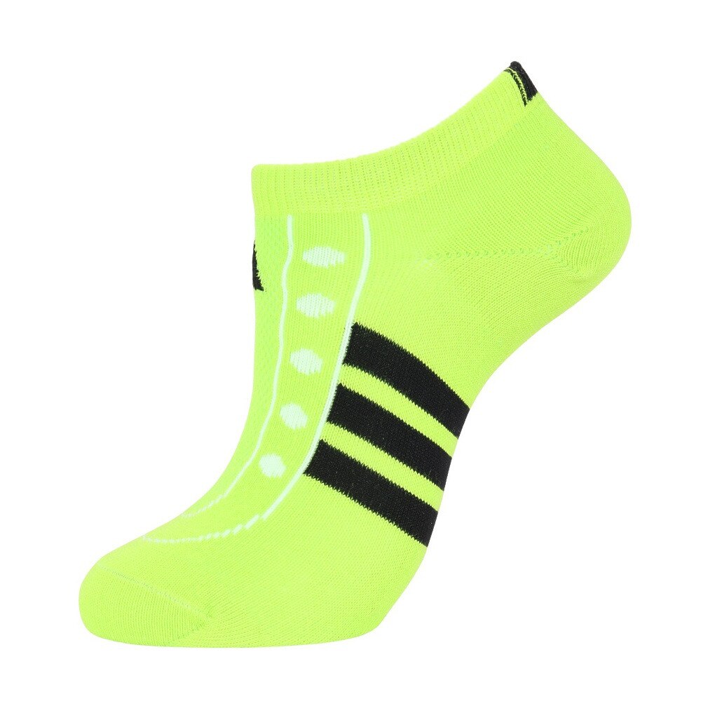 アディダス（adidas）（レディース）ソックス 靴下 1P SNEAKERSOCKSYELLOW フラッシュグリーン Sサイズ ODV68-KK8016 カジュアル ファッション