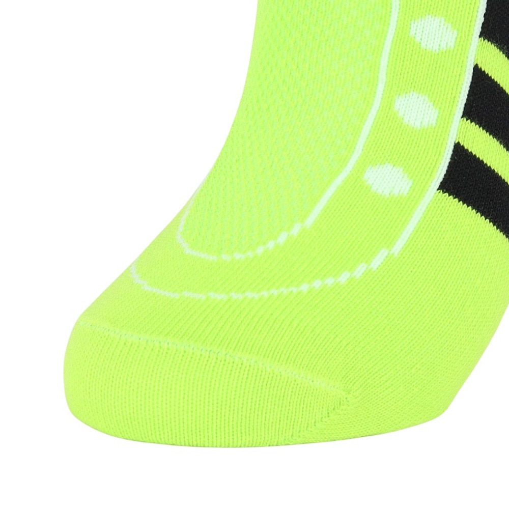 アディダス（adidas）（レディース）ソックス 靴下 1P SNEAKERSOCKSYELLOW フラッシュグリーン Sサイズ ODV68-KK8016 カジュアル ファッション