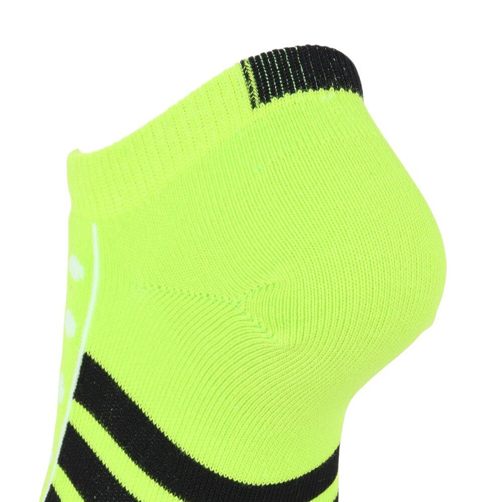 アディダス（adidas）（レディース）ソックス 靴下 1P SNEAKERSOCKSYELLOW フラッシュグリーン Sサイズ ODV68-KK8016 カジュアル ファッション