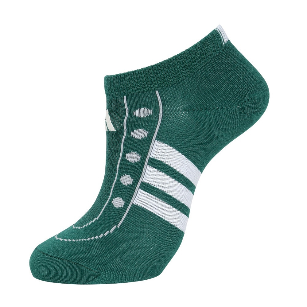 アディダス（adidas）（レディース）ソックス 靴下 1P SNEAKERSOCKSGREEN 緑 Sサイズ ODV69-KK8017 カジュアル ファッション