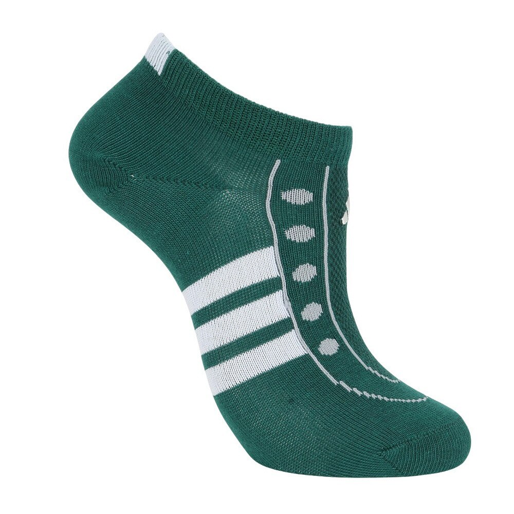 アディダス（adidas）（レディース）ソックス 靴下 1P SNEAKERSOCKSGREEN 緑 Sサイズ ODV69-KK8017 カジュアル ファッション
