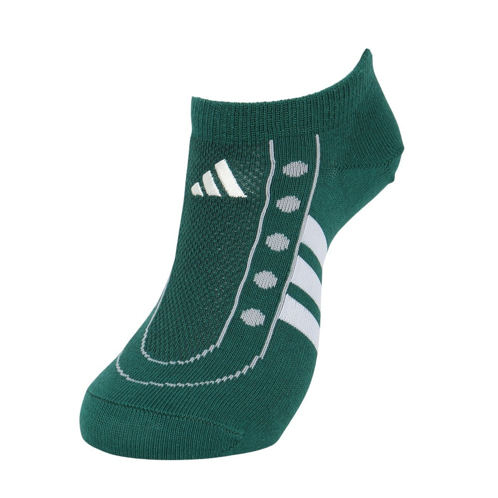 アディダス（adidas）（レディース）ソックス 靴下 1P SNEAKERSOCKSGREEN 緑 Sサイズ ODV69-KK8017 カジュアル ファッション