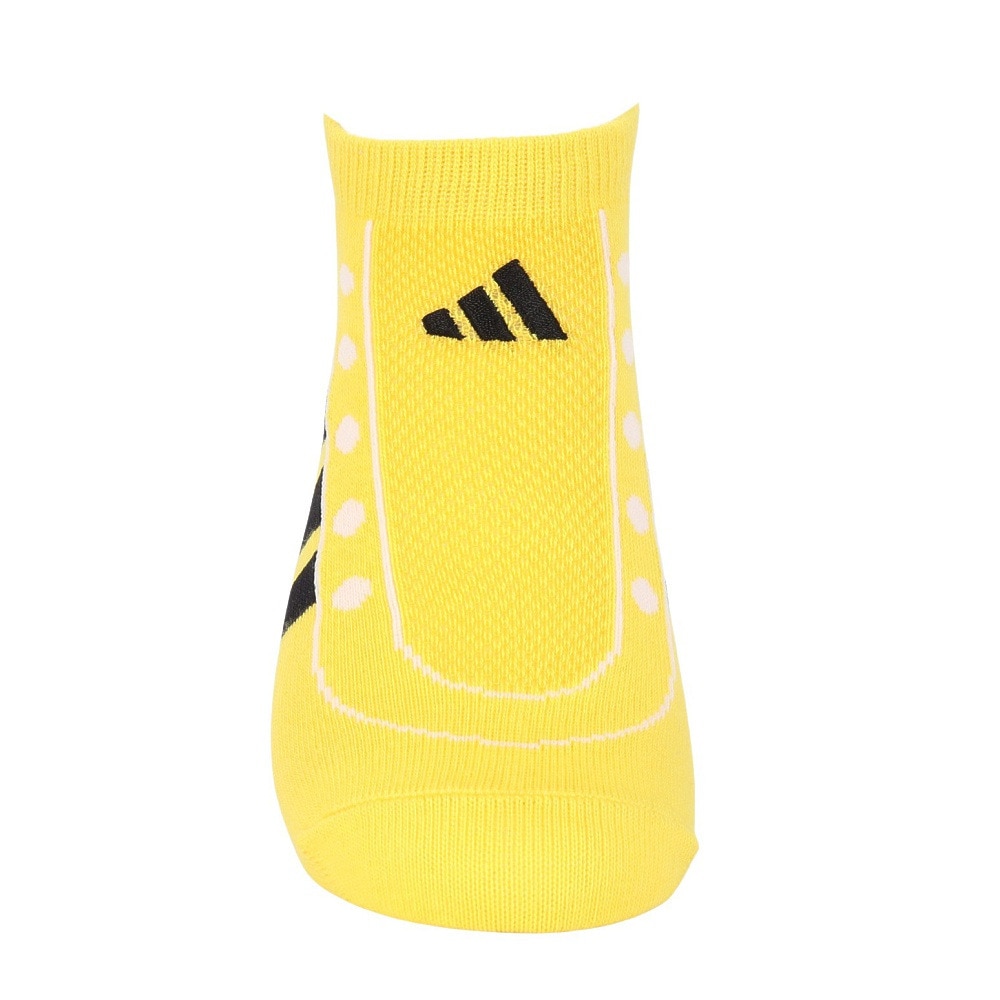 アディダス（adidas）（レディース）ソックス 靴下 1P SNEAKERSOCKSYELLOW ODV70-KK8018
