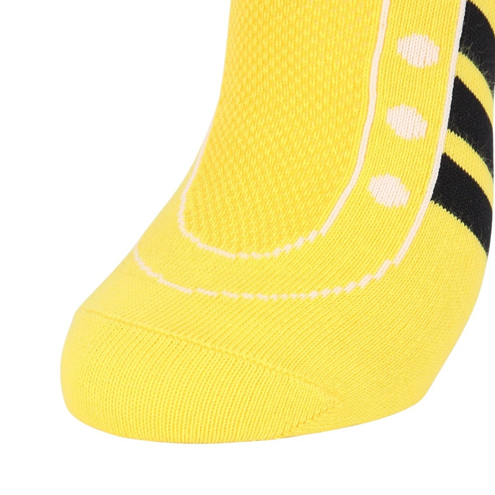 アディダス（adidas）（レディース）ソックス 靴下 1P SNEAKERSOCKSYELLOW ODV70-KK8018