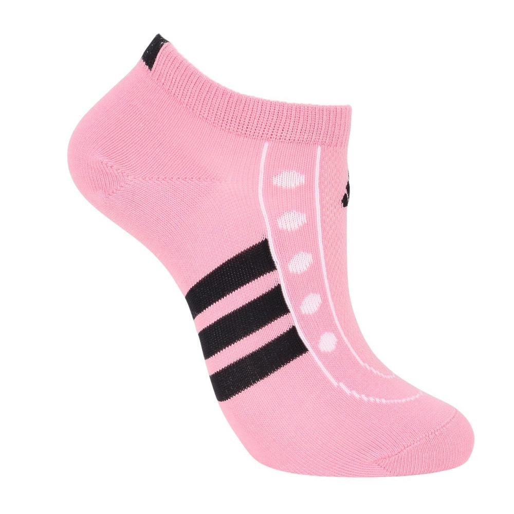 アディダス（adidas）（レディース）ソックス 靴下 1P SNEAKERSOCKSPINK-S ODV71-KK8019