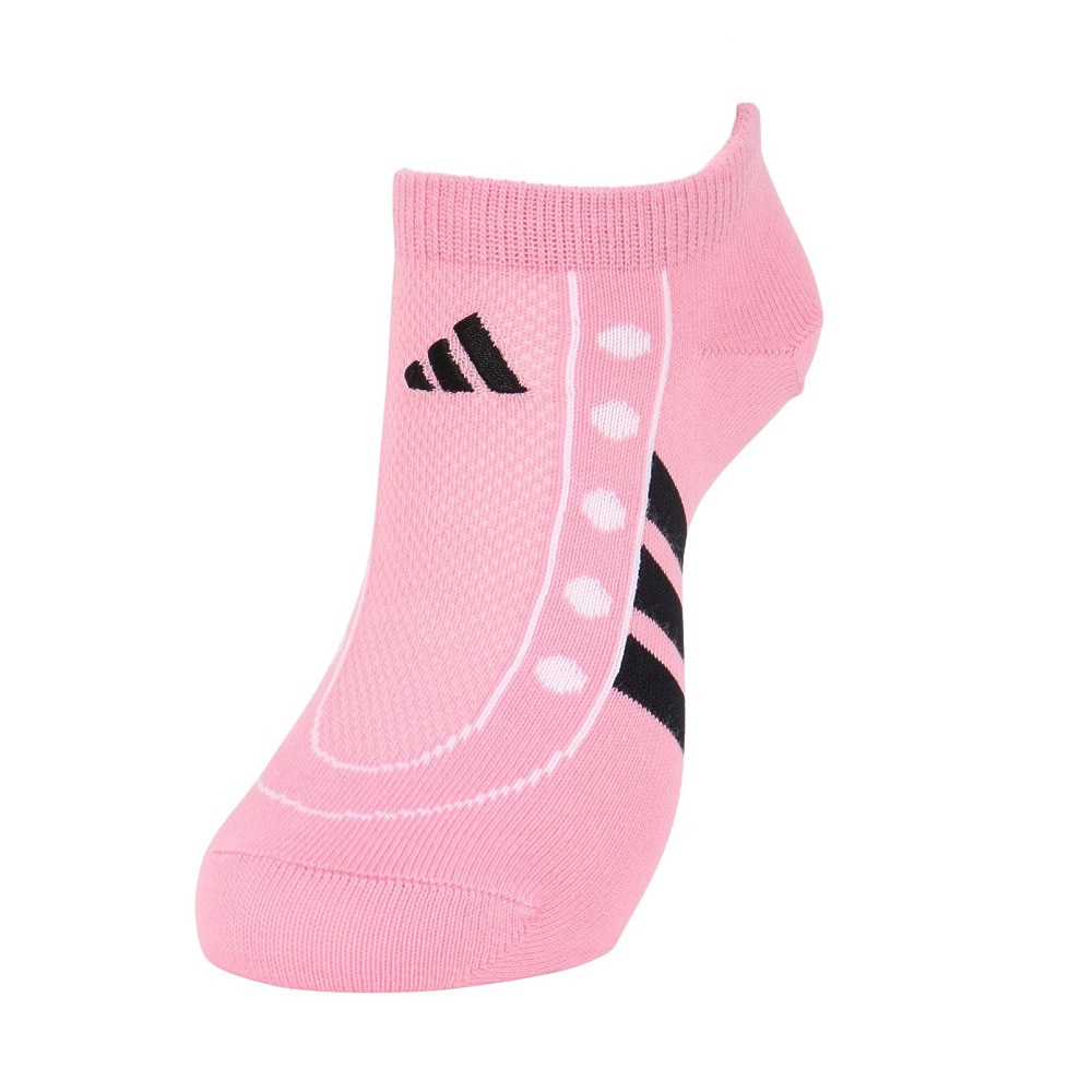 アディダス（adidas）（レディース）ソックス 靴下 1P SNEAKERSOCKSPINK-S ODV71-KK8019