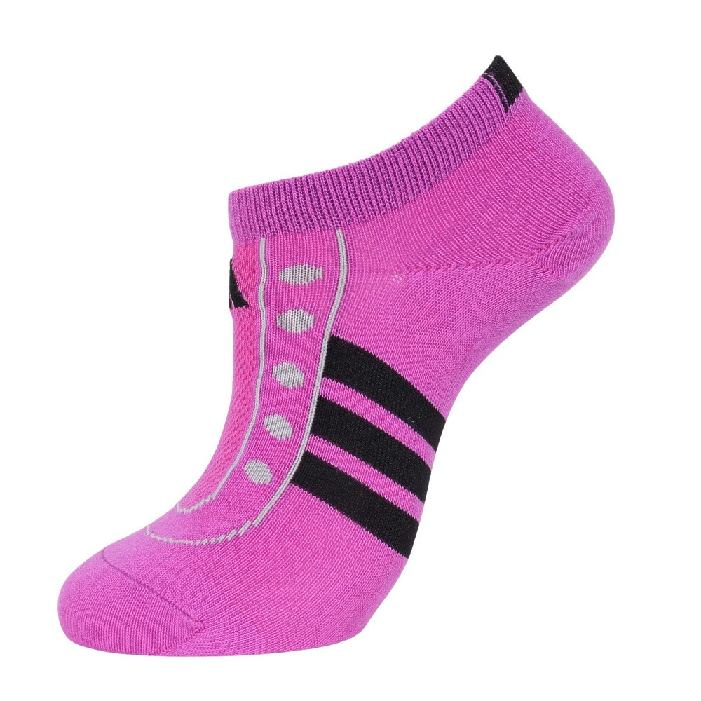 アディダス（adidas）（レディース）ソックス 靴下 1P SNEAKERSOCKSPURPLE ODV72-KK8020 カジュアル ファッション
