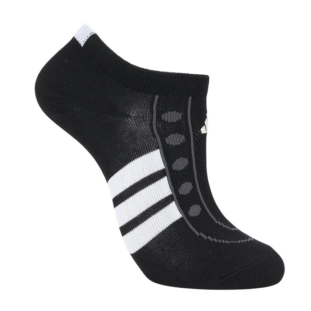 アディダス（adidas）（レディース）ソックス 靴下 1P SNEAKERSOCKSBLACK 黒 Mサイズ ODV74-KK8022 カジュアル ファッション