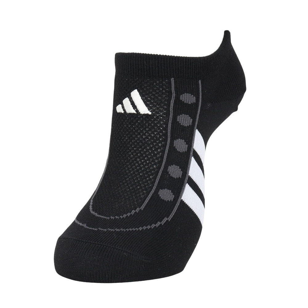 アディダス（adidas）（レディース）ソックス 靴下 1P SNEAKERSOCKSBLACK 黒 Mサイズ ODV74-KK8022 カジュアル ファッション