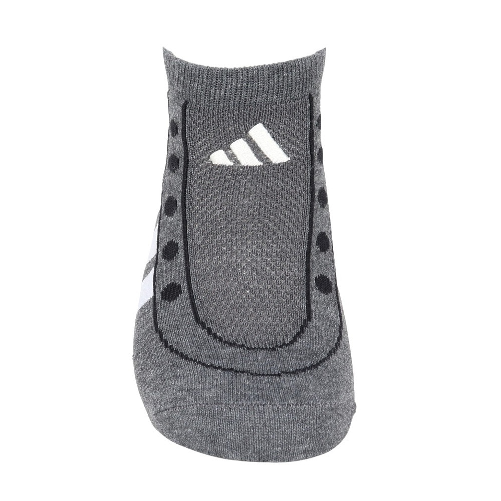 アディダス（adidas）（レディース）ソックス 靴下 1P SNEAKERSOCKSGREY グレー Sサイズ OEI18-KL0877 カジュアル ファッション