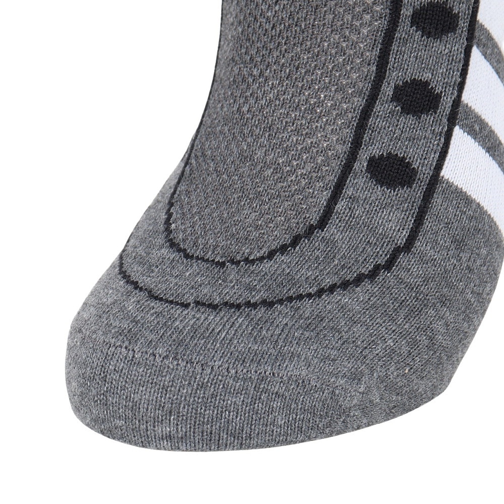 アディダス（adidas）（レディース）ソックス 靴下 1P SNEAKERSOCKSGREY グレー Sサイズ OEI18-KL0877 カジュアル ファッション