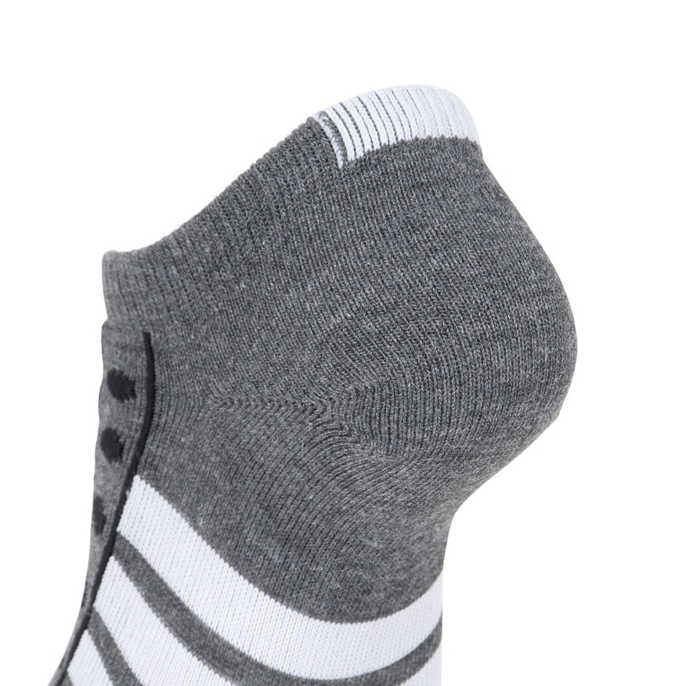 アディダス（adidas）（レディース）ソックス 靴下 1P SNEAKERSOCKSGREY グレー Sサイズ OEI18-KL0877 カジュアル ファッション