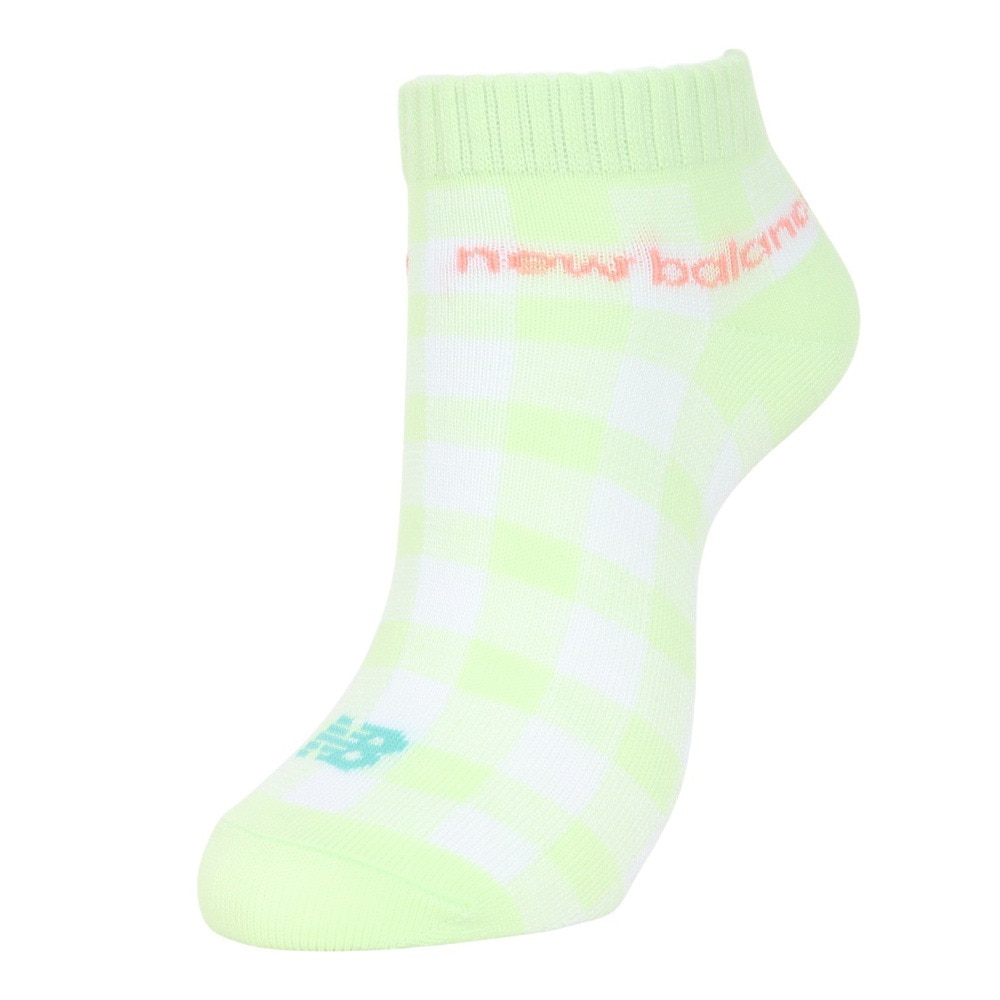 ニューバランス（new balance）（キッズ）ガールズ アンクルチェックソックス 2足組 LAS45710AS2