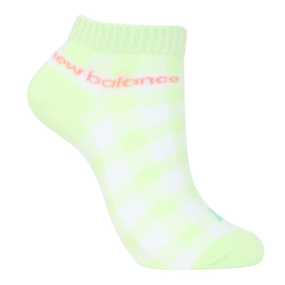 ニューバランス（new balance）（キッズ）ガールズ アンクルチェックソックス 2足組 LAS45710AS2