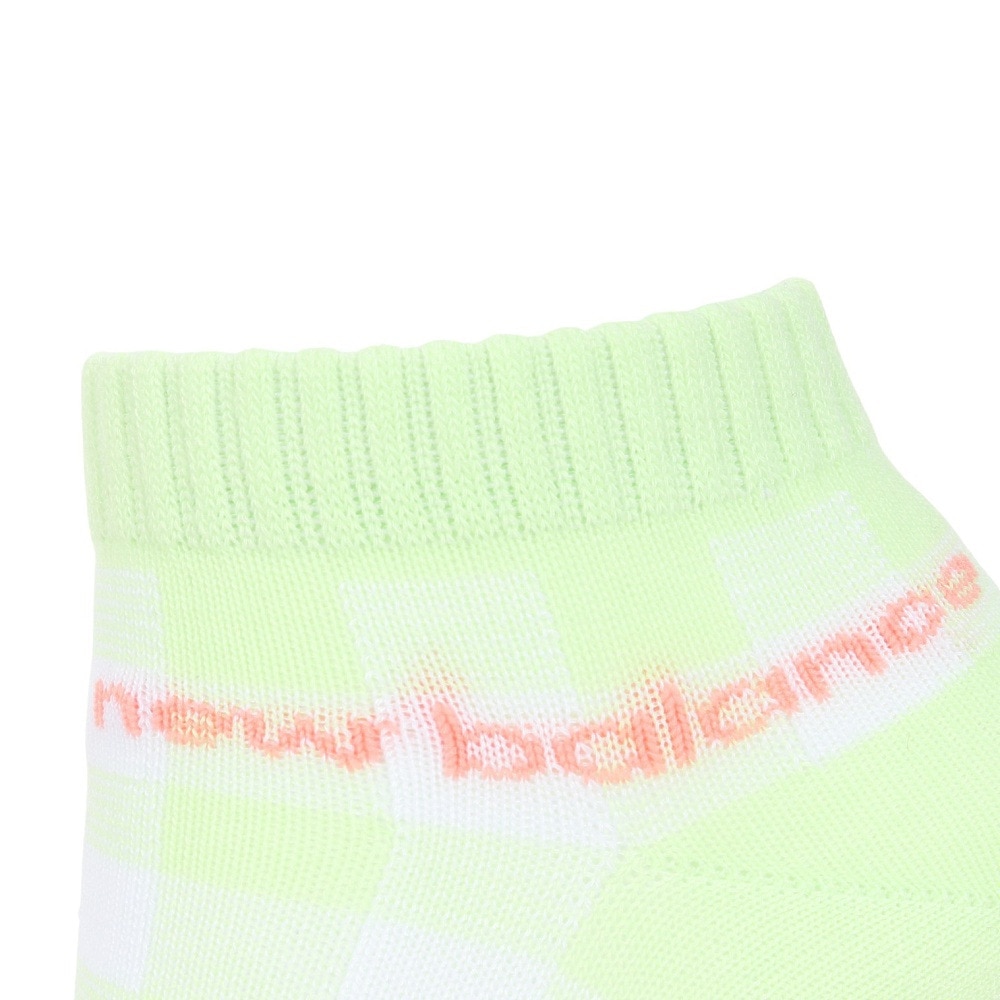 ニューバランス（new balance）（キッズ）ガールズ アンクルチェックソックス 2足組 LAS45710AS2