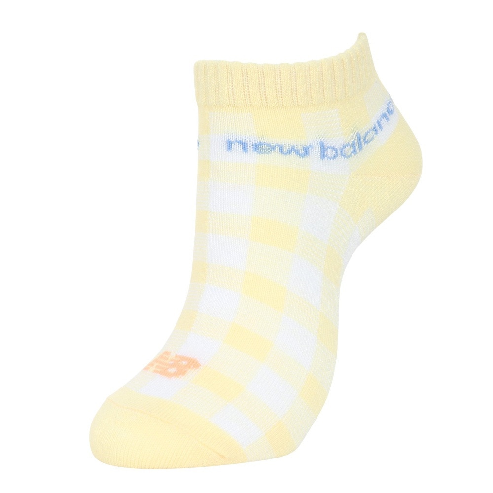 ニューバランス（new balance）（キッズ）ガールズ アンクルチェックソックス 2足組 LAS45710AS2