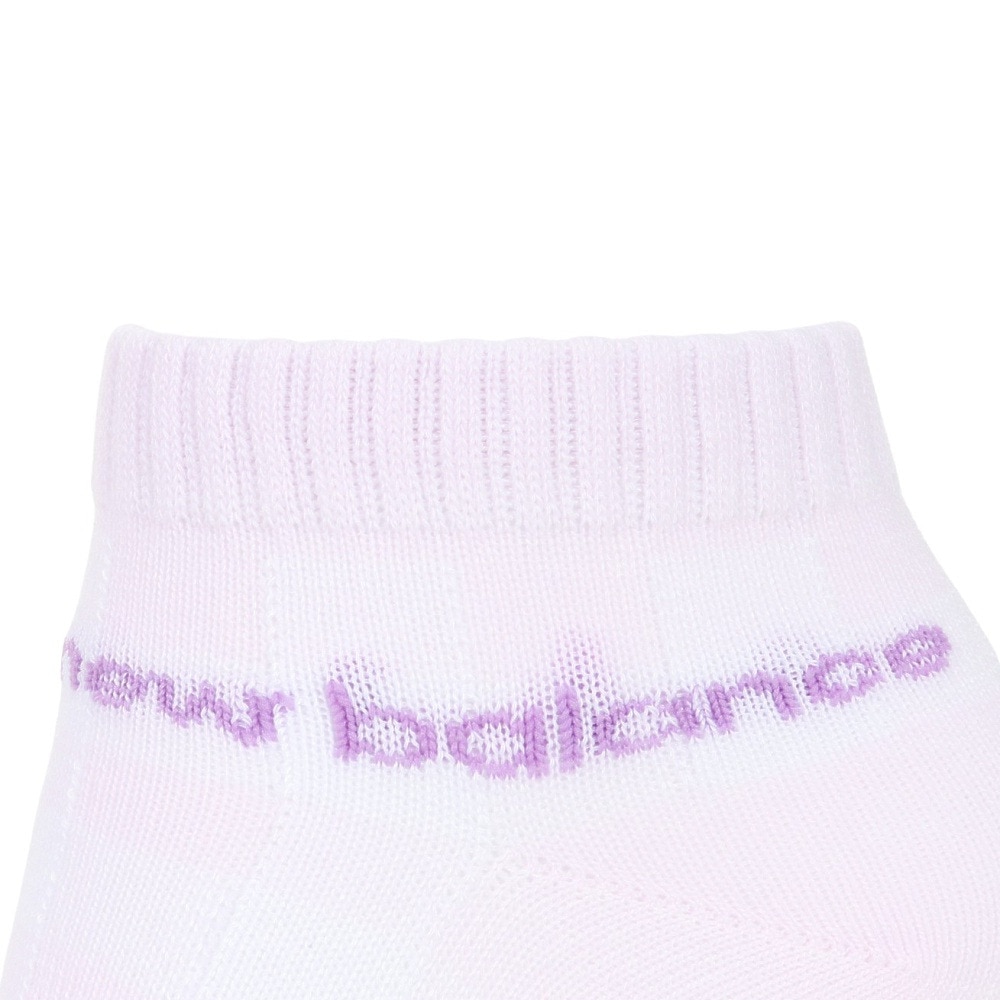 ニューバランス（new balance）（キッズ）ガールズ アンクルチェックソックス 2足組 LAS45710AS3