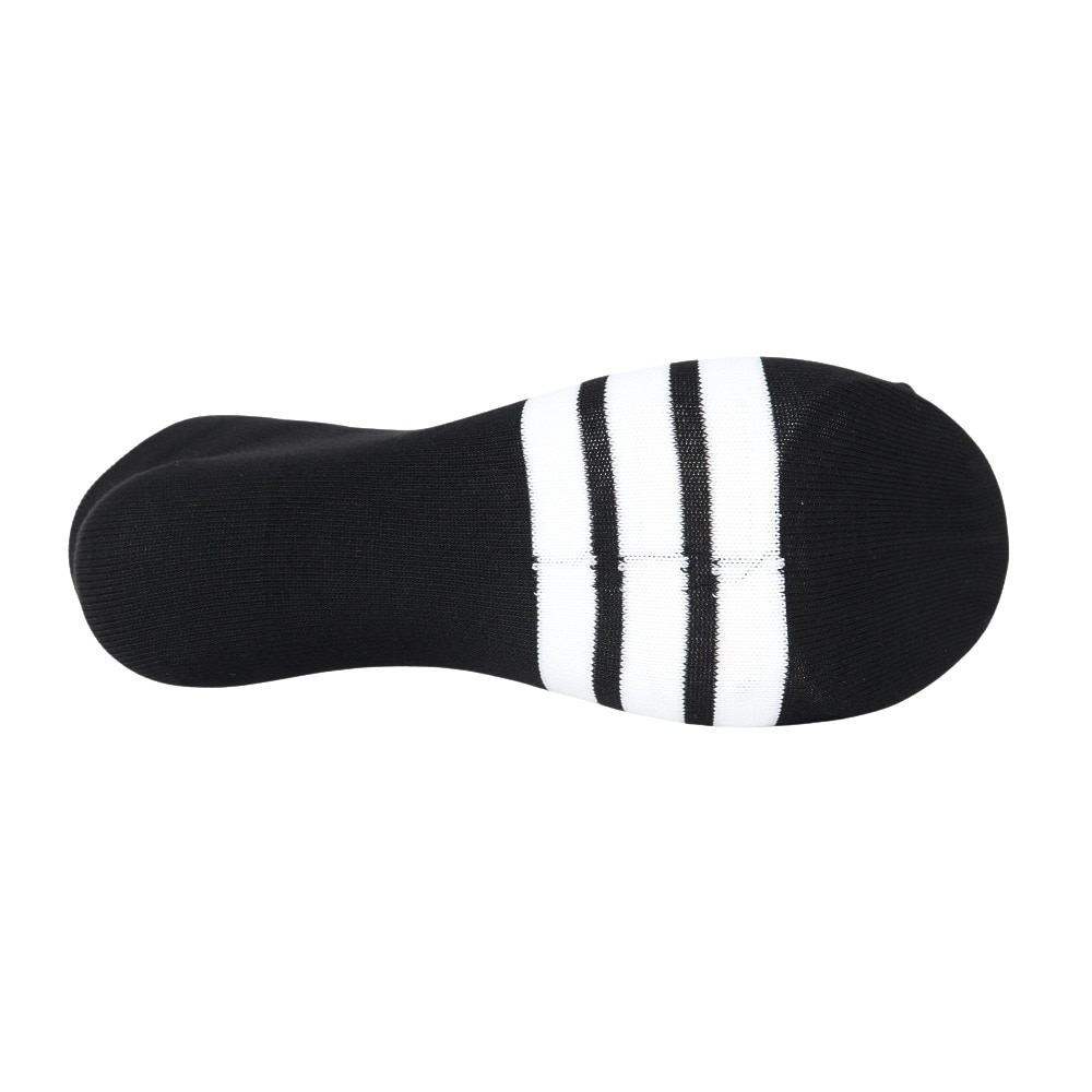 アディダス（adidas）（レディース）ソックス 靴下 2足組 2P SOCKSSOCKSBLACK 黒/グレー Sサイズ(23-25cm) ODW21-KK8069 ショート丈 セット