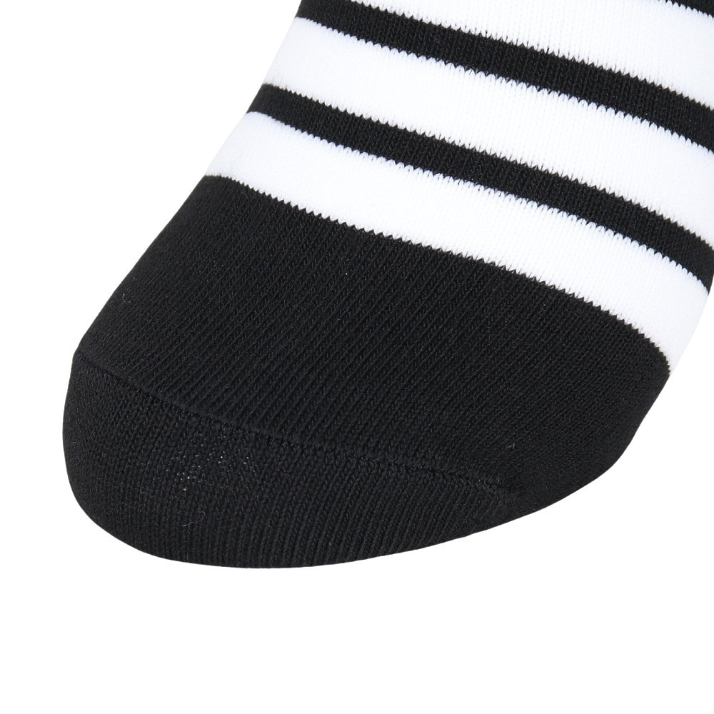 アディダス（adidas）（レディース）ソックス 靴下 2足組 2P SOCKSSOCKSBLACK 黒/グレー Sサイズ(23-25cm) ODW21-KK8069 ショート丈 セット