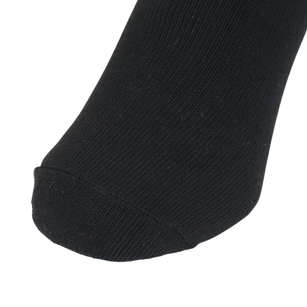 クー（Coo.）（レディース）ソックス 2足組 3層 クルー 895Q3OK0299 BLK
