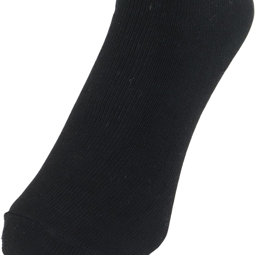 クー（Coo.）（レディース）ソックス 2足組 3層 クルー 895Q3OK0299 BLK