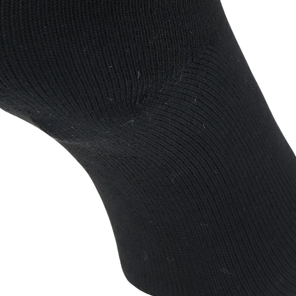 クー（Coo.）（レディース）ソックス 2足組 3層 クルー 895Q3OK0299 BLK