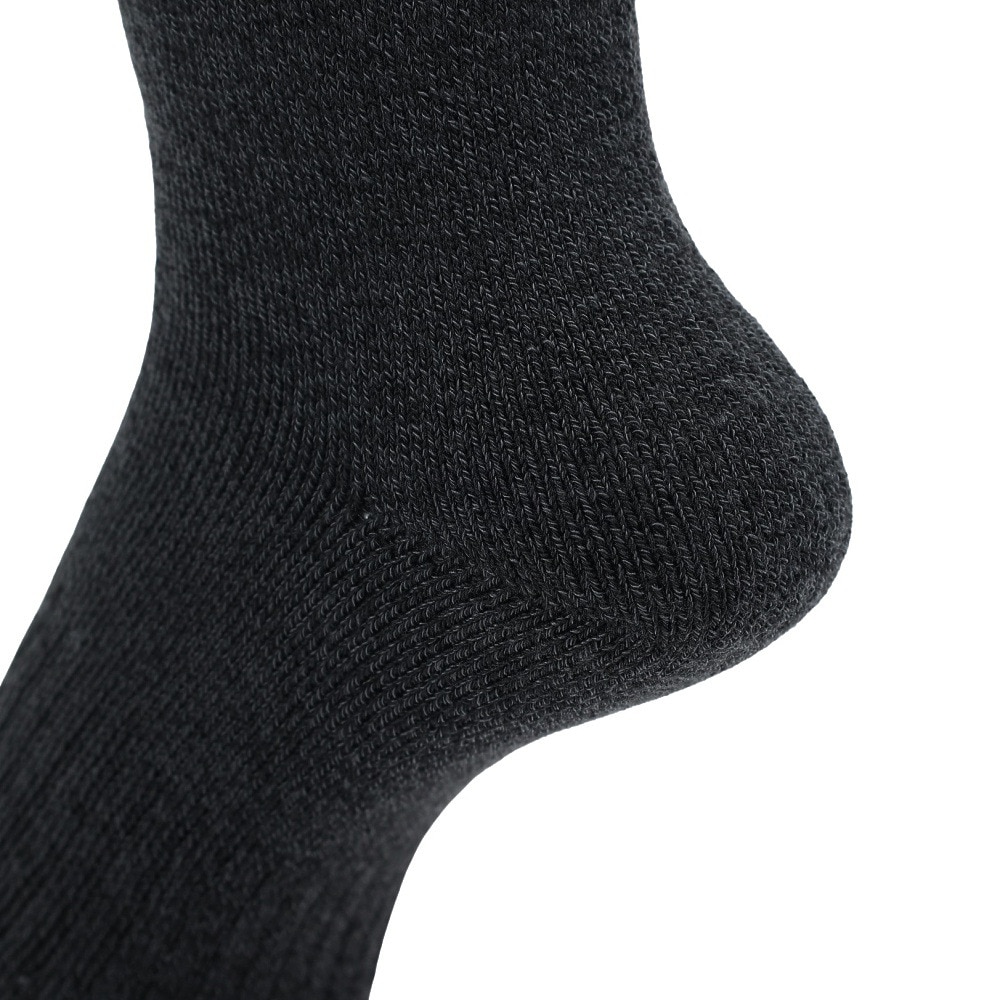 クー（Coo.）（レディース）ヒートクロス クルーソックス 2足組 GRYCGYユキ2 895Q4GSA0011 GRY22 22-25cm 抗菌防臭
