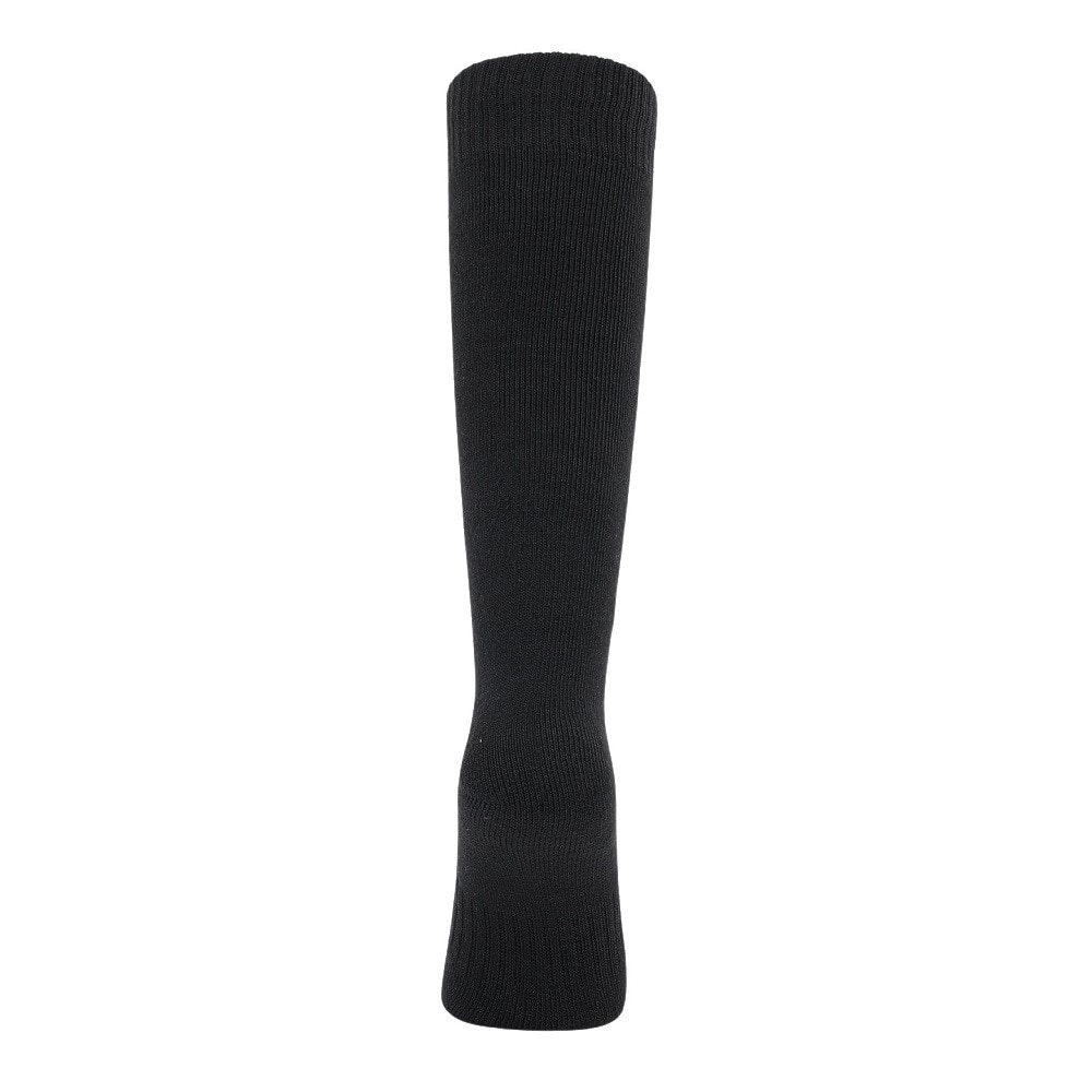 クー（Coo.）（レディース）ヒートクロス 2足組 クルー丈 無地ソックス 895Q4GSA0012 BLK22 22-25cm 抗菌防臭