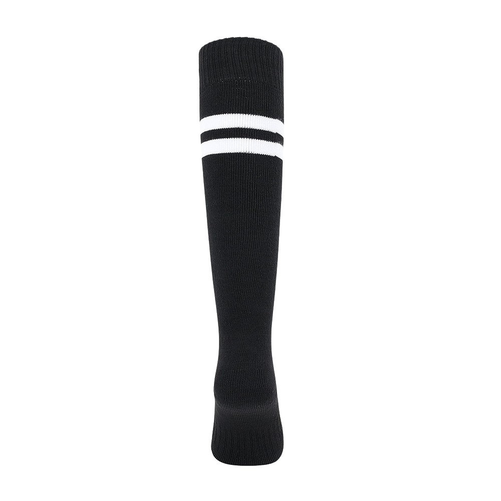 クー（Coo.）（レディース）ヒートクロス クルーソックス 2足組 NVYBLKライン 895Q4GSA0014 NVY22 22-25cm 抗菌防臭