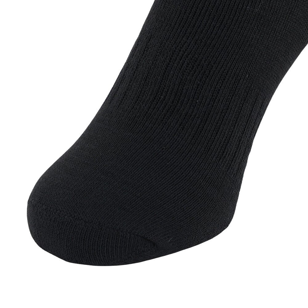クー（Coo.）（レディース）ヒートクロス クルーソックス 2足組 NVYBLKライン 895Q4GSA0014 NVY22 22-25cm 抗菌防臭