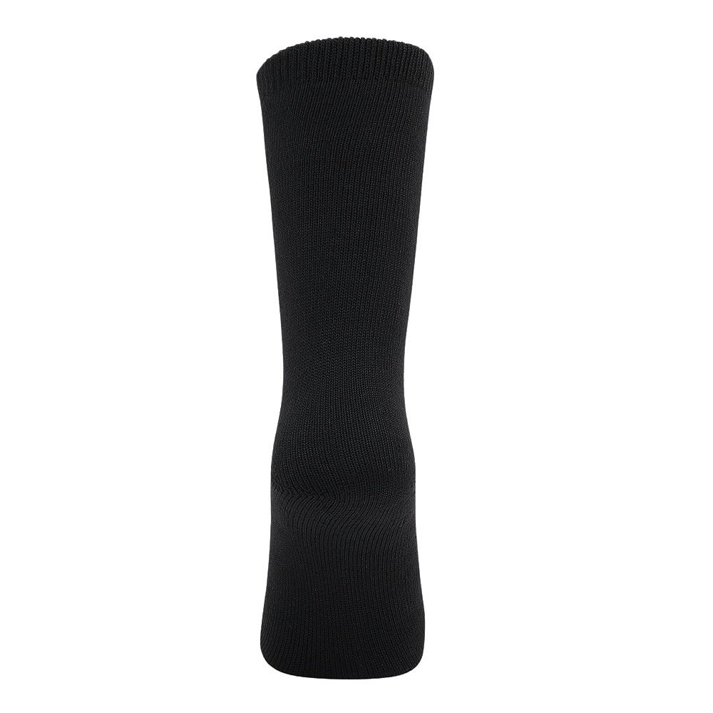 クー（Coo.）（レディース）3層構造 2足組 クルー丈 ソックス 895Q4GSA0080 BLK 黒  22-25cm