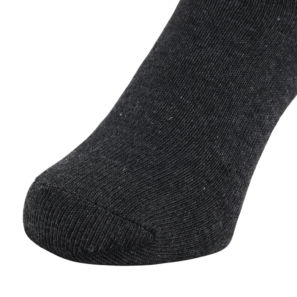 クー（Coo.）（レディース）3層構造 2足組 クルー丈 ソックス 895Q4GSA0081 GRY 22-25cm