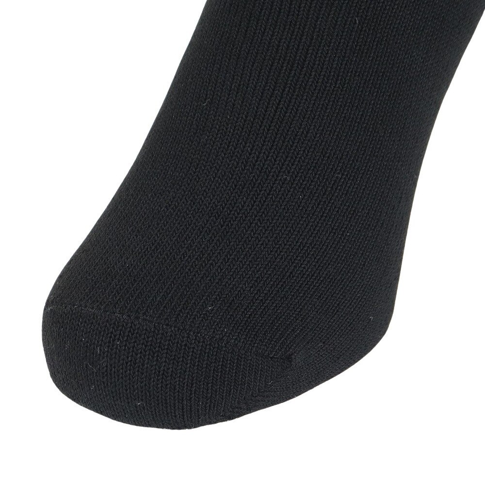 クー（Coo.）（レディース）ソックス 2足組 3層 ショート 895Q3OK0297 BLK