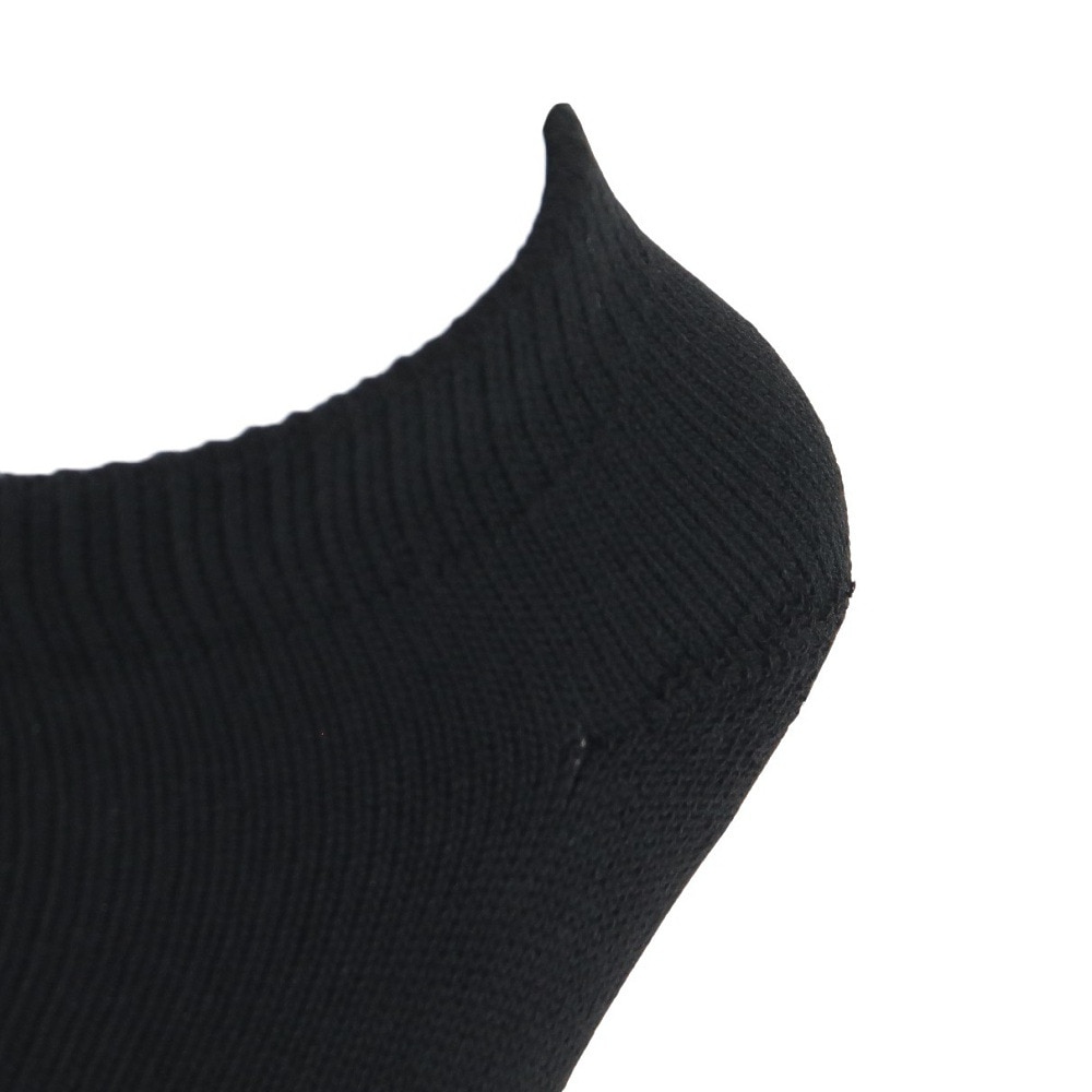 クー（Coo.）（レディース）ソックス 2足組 3層 ショート 895Q3OK0297 BLK