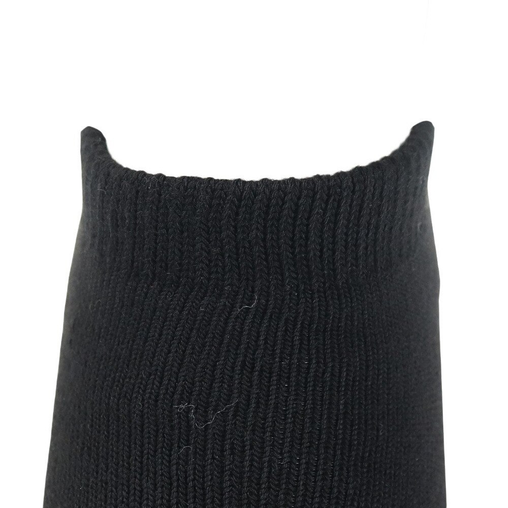 クー（Coo.）（レディース）ソックス 2足組 3層 ショート 895Q3OK0297 BLK