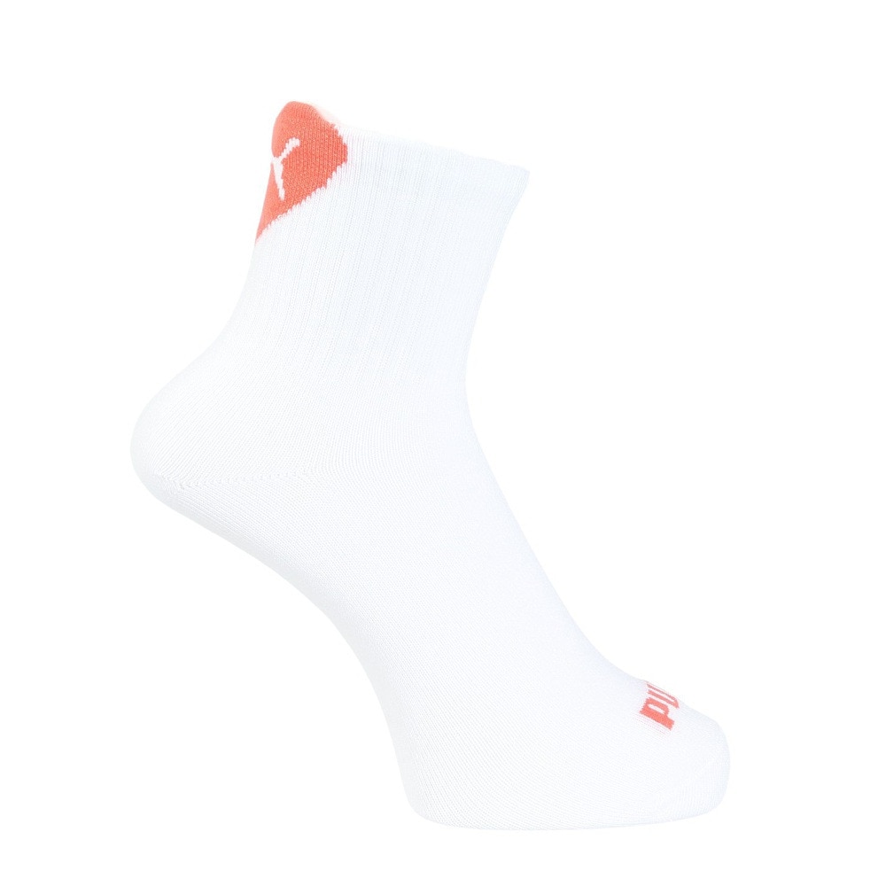 プーマ（PUMA）（レディース）ハート ST ソックス 2足組 3563094-WH