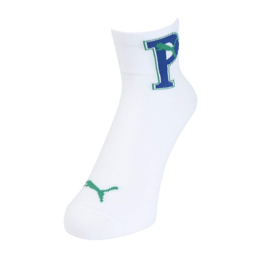 プーマ（PUMA）（レディース）Pマーク ST ソックス 2足組 3563096-WH