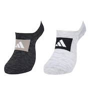 (レディース)ソックス 靴下 2足組 2P SOCKSSOCKSLGTGRE グレー/黒 Sサイズ(23-25cm) ODW13-KK8061 スニーカー丈 セット