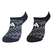 (レディース)ソックス 靴下 2足組 2P SOCKSSOCKSLGTGRE 黒/紺 Sサイズ(23-25cm) ODW16-KK8064 スニーカー丈 セット