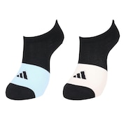 (レディース)ソックス 靴下 2足組 2P SOCKSSOCKSBLACK  黒 Sサイズ ODW17-KK8065 カジュアル ファッション