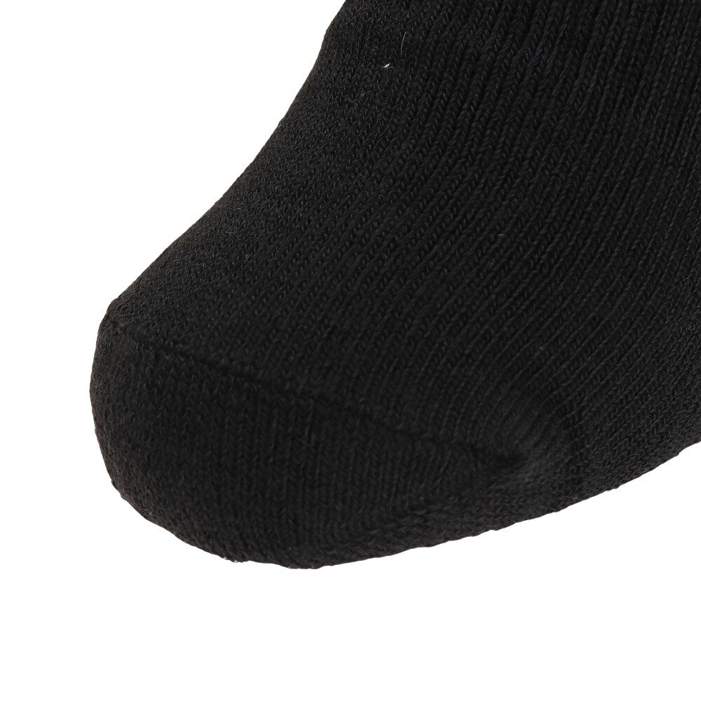 エアボーン（ARBN）（レディース）ヒートクロス 2足組 無地 AB33AC1451 BLK 22～25cm