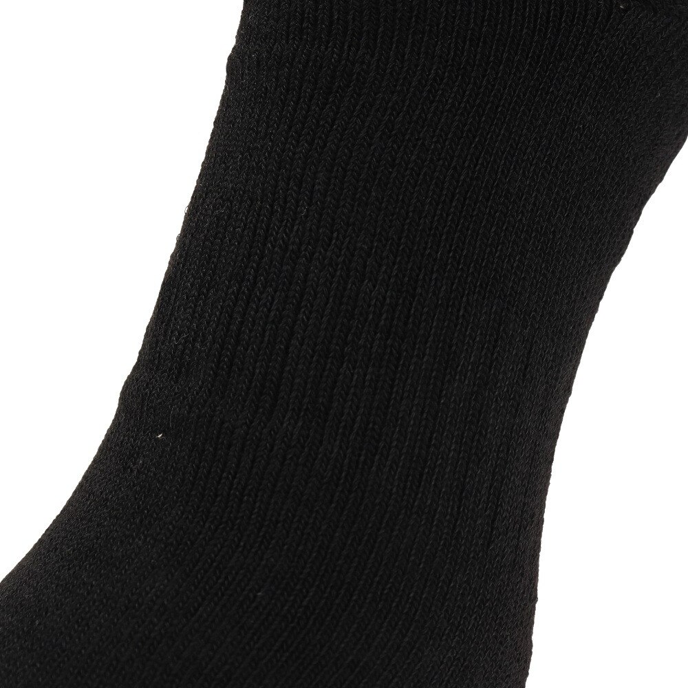 エアボーン（ARBN）（レディース）ヒートクロス 2足組 無地 AB33AC1451 BLK 22～25cm