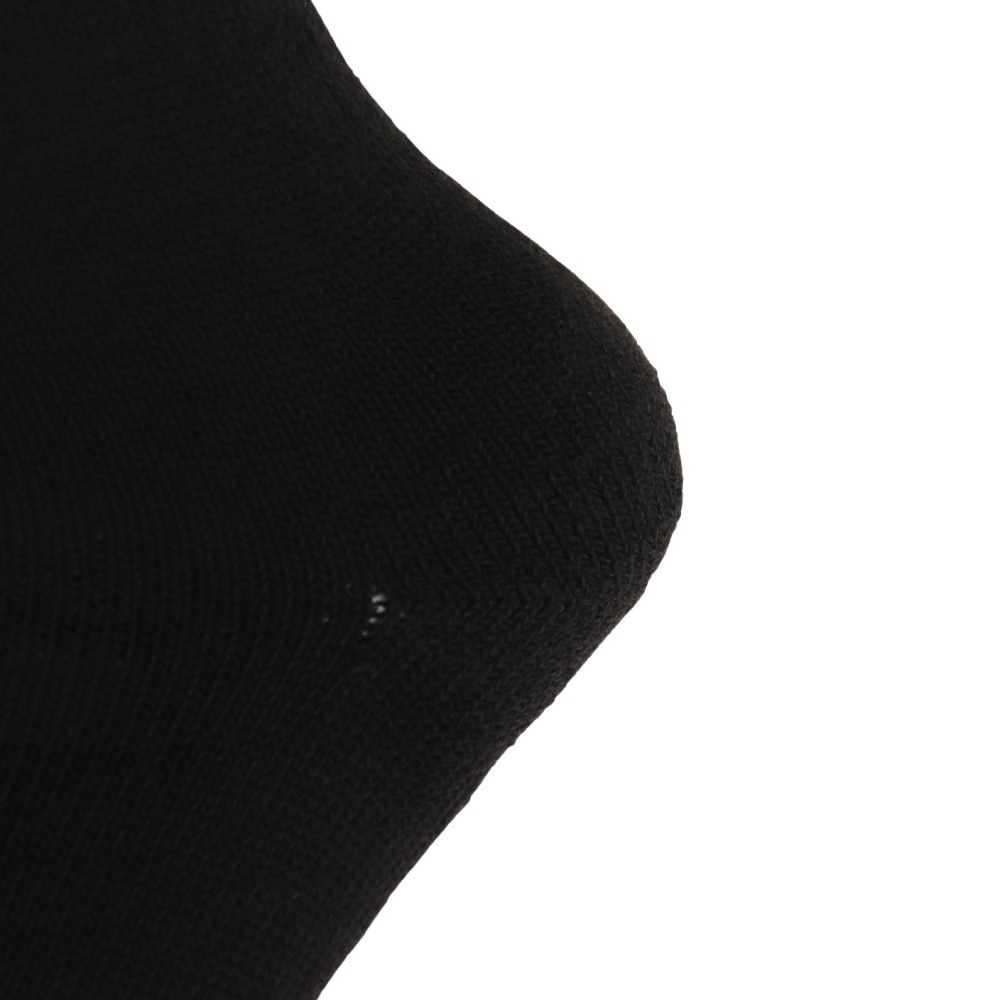 エアボーン（ARBN）（レディース）ヒートクロス 2足組 2本ライン ロングソックス AB33AC1452 BLK 22～25cm