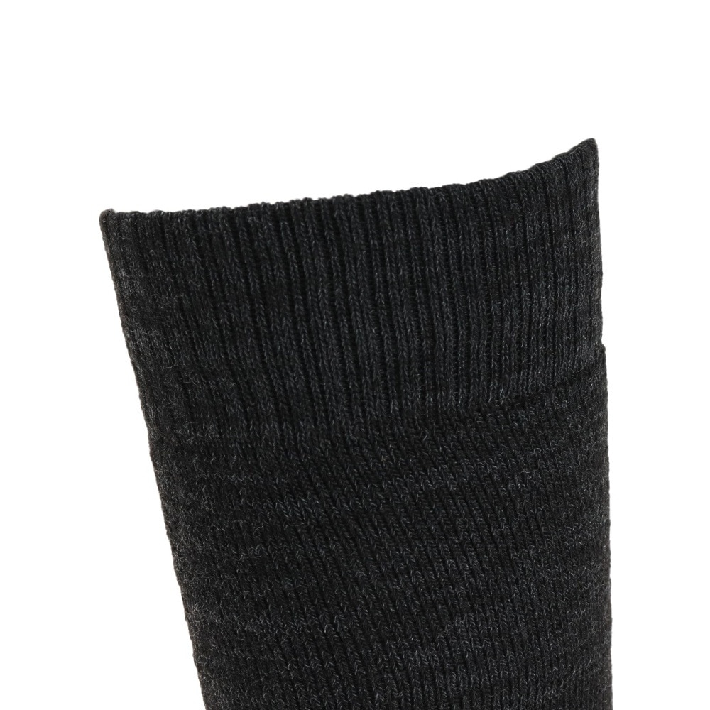 エアボーン（ARBN）（レディース）ヒートクロス 2足組 ロングソックス AB33AC1455 BLK 22～25cm