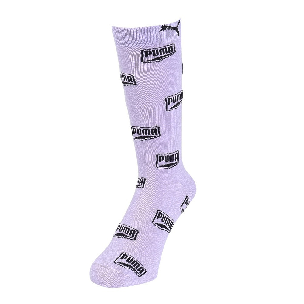 プーマ（PUMA）（レディース）総ロゴ HS ソックス 2足組 3563098-GR