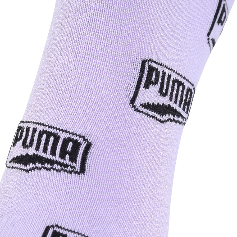 プーマ（PUMA）（レディース）総ロゴ HS ソックス 2足組 3563098-GR