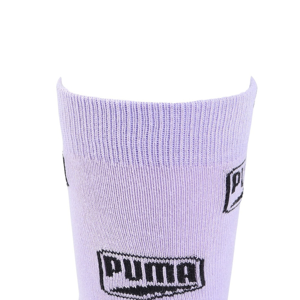 プーマ（PUMA）（レディース）総ロゴ HS ソックス 2足組 3563098-GR