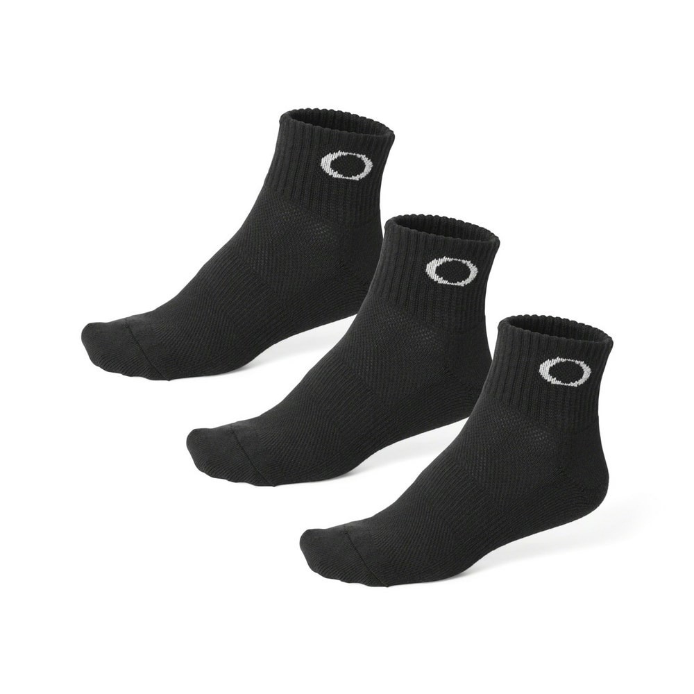 オークリー（OAKLEY）（メンズ、レディース）ソックス 3足組 SOCK 93238JP-01K